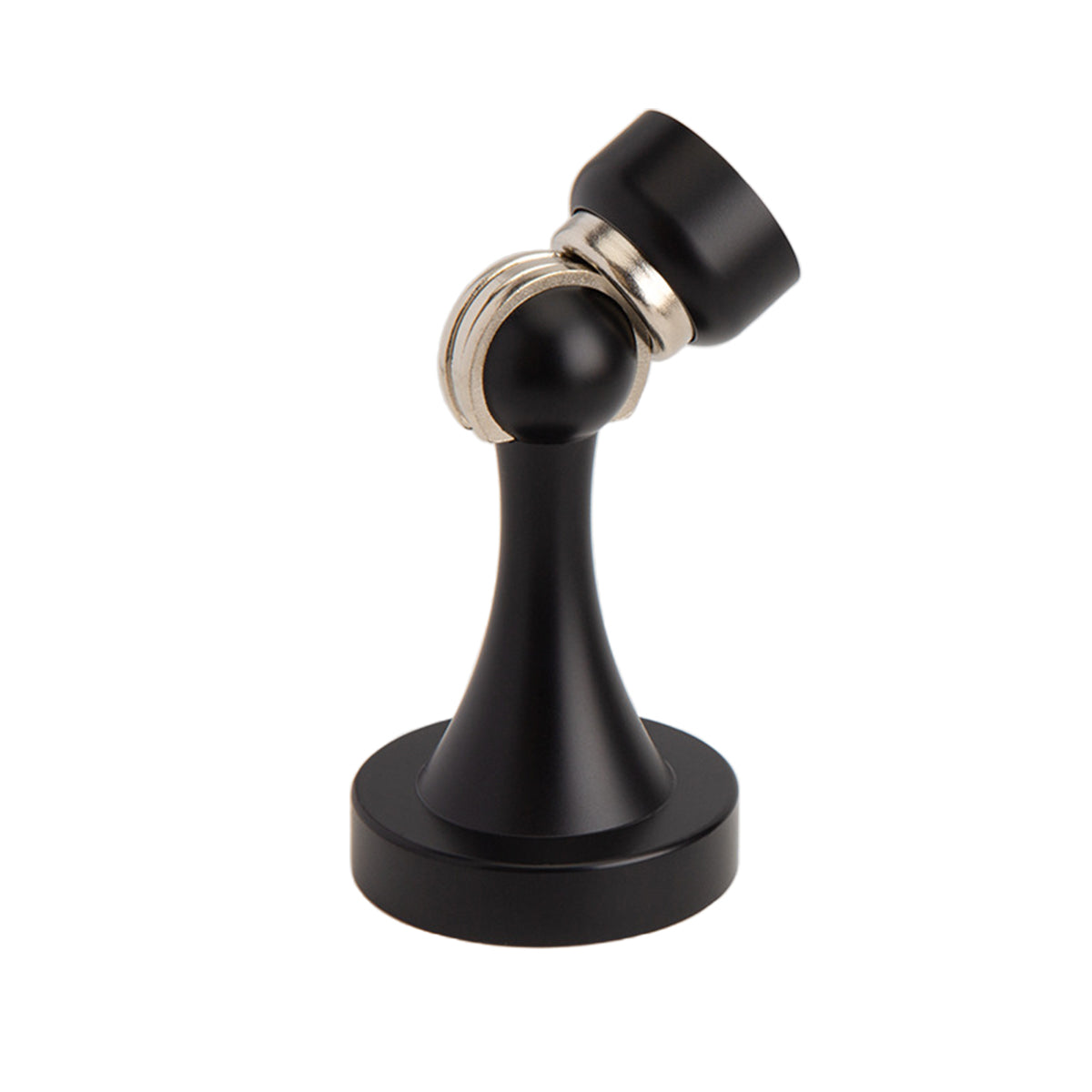 Black Magnetic Door Stopper for Wall or Floor Mount
