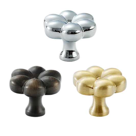 Oval Vintage Drawer Pull with Electroplated Finish