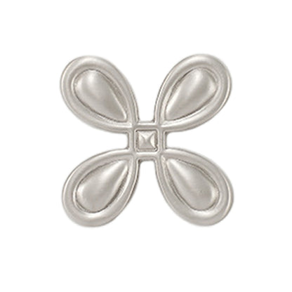 French Four-Petal Cabinet Drawer Handle Zinc Alloy