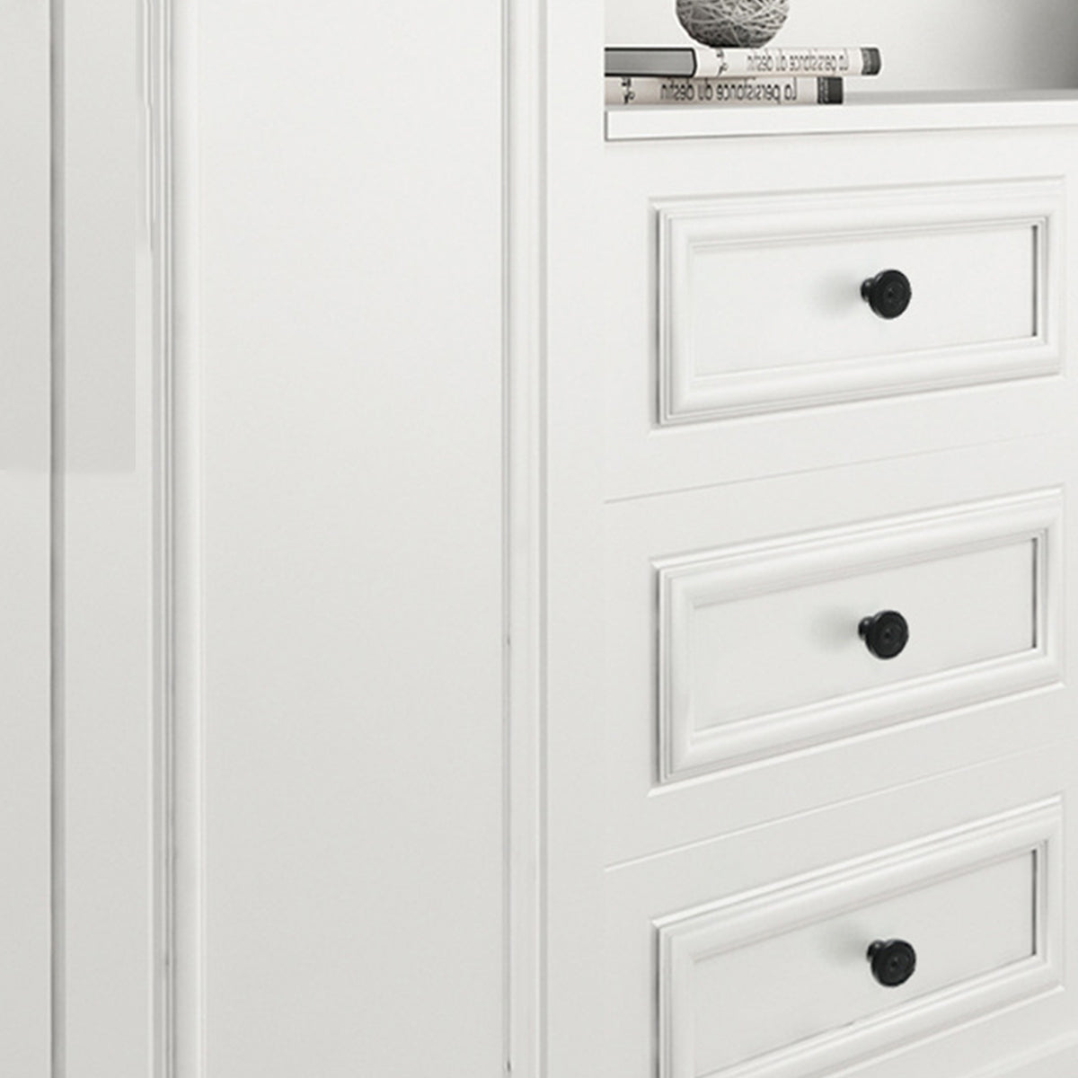 Round Cabinet Handle with Single-Hole Mount for Cabinets