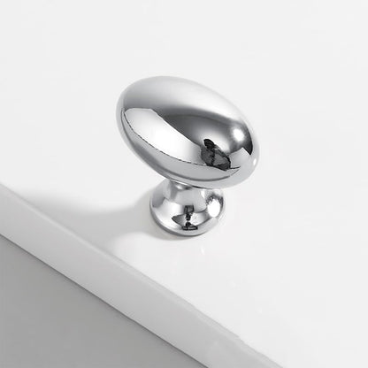 Copper Cabinet Handle Single Hole Pigeon Egg