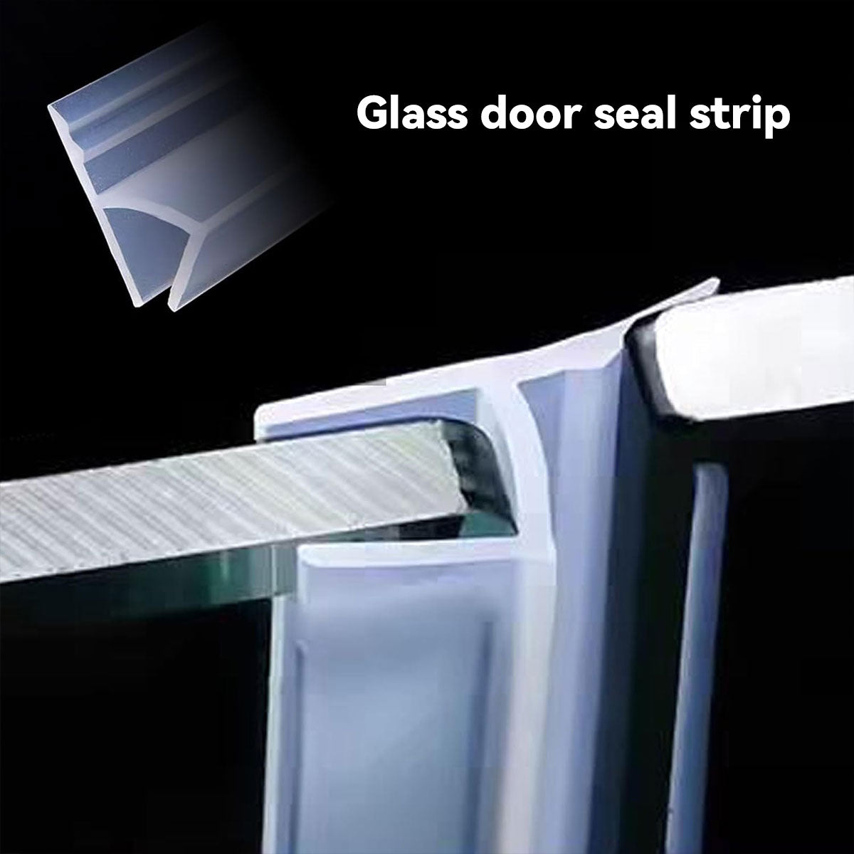 Transparent Silicone Glass Door Window Sealing Strip