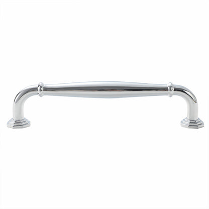 Zinc Alloy Cabinet Handle with Bright Silver Finish