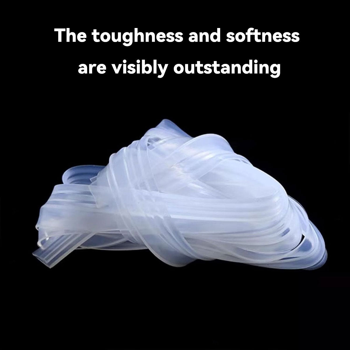 Transparent Silicone Glass Door Window Sealing Strip