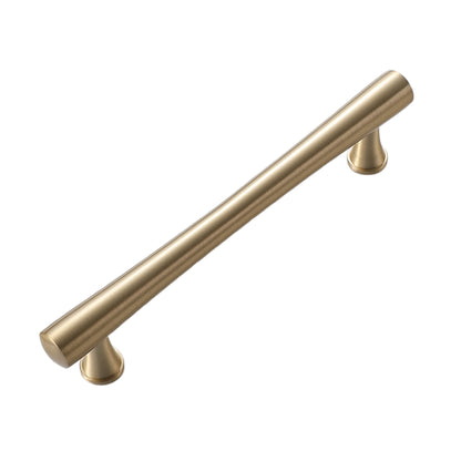 Cabinet Door Handle with Brushed Gold Tone
