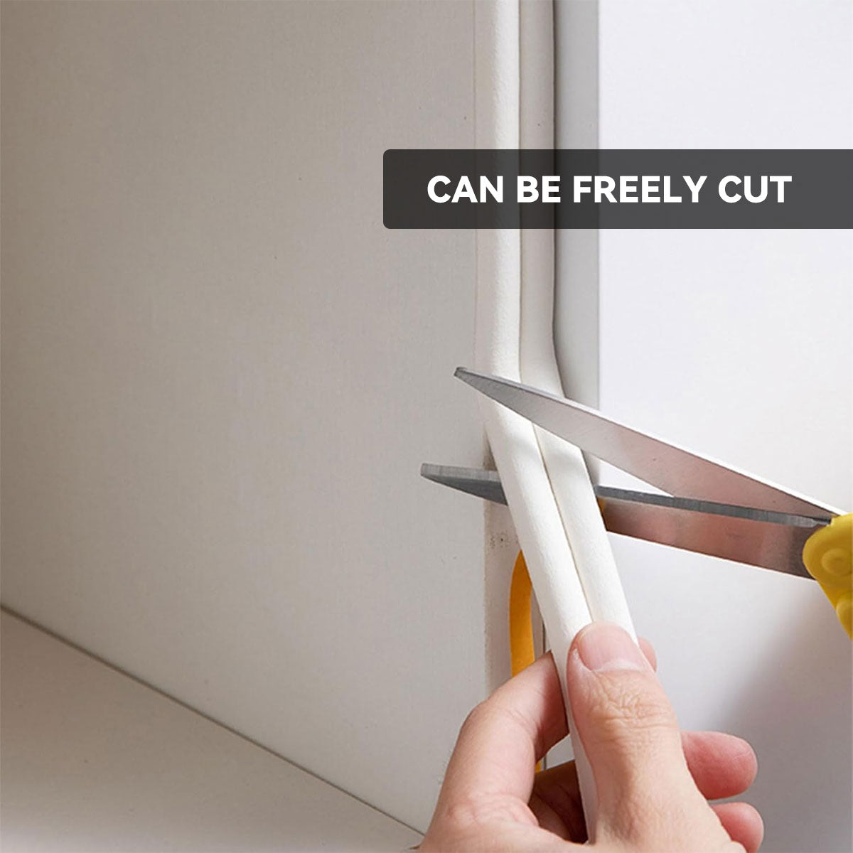 White Self-Adhesive EPDM Foam Door Window Sealing Strip