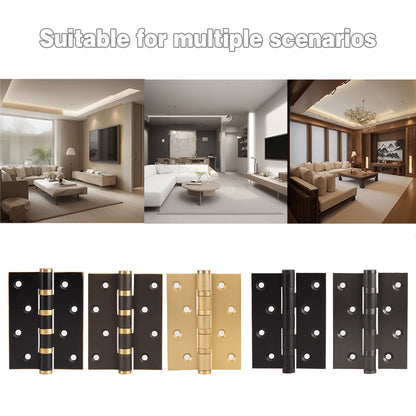 Flat 4 Inch Silent Bearing Stainless Steel Door Hinge