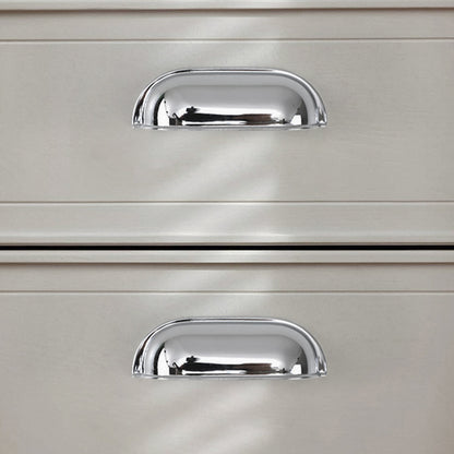 Vintage Metal Alloy Drawer Handle with Single-Hole Design