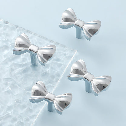 French Bow Brass Cabinet Handle with Two Colour Options