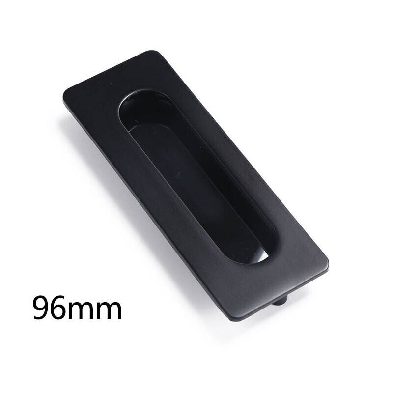 Matte Black Zinc Alloy Interior Sliding Handle