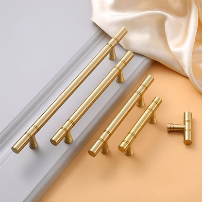 Gold Cabinet Handle with Brass Finish for Cabinets