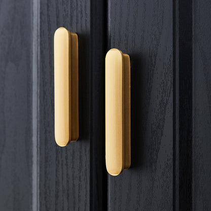 Metal Alloy Cabinet Handle with Brushed Finish
