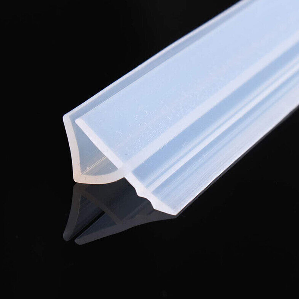 Transparent Finish Silicone Door and Window Seal Strip