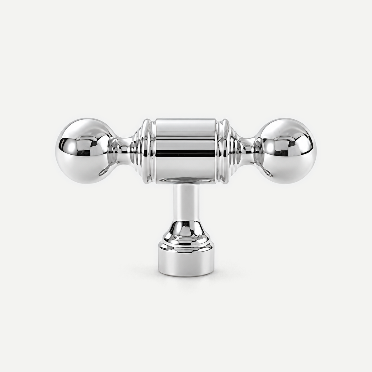 Bright Silver Brass Cabinet Handle 96-320mm — product image 2