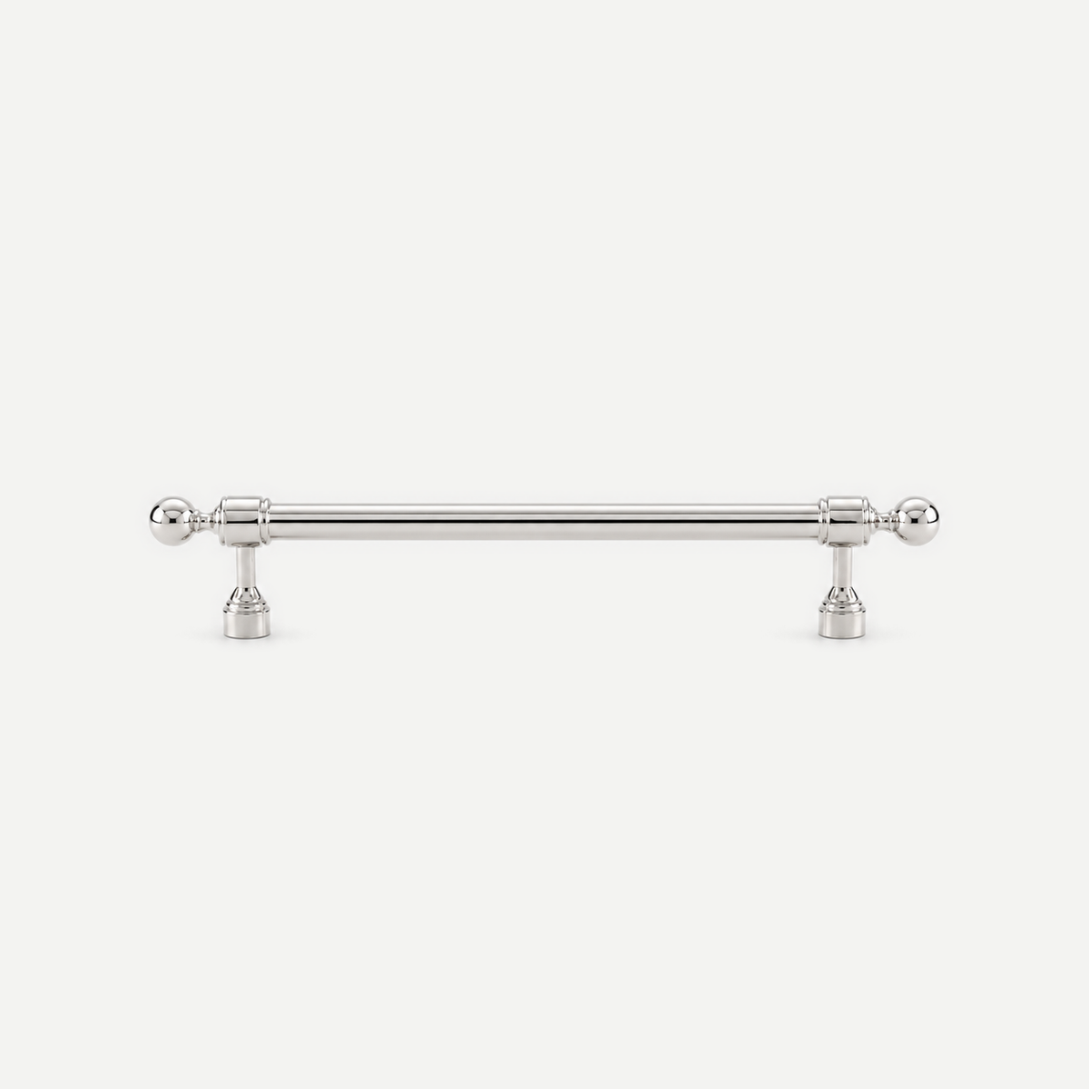 Bright Silver Brass Cabinet Handle 96-320mm — product image 4