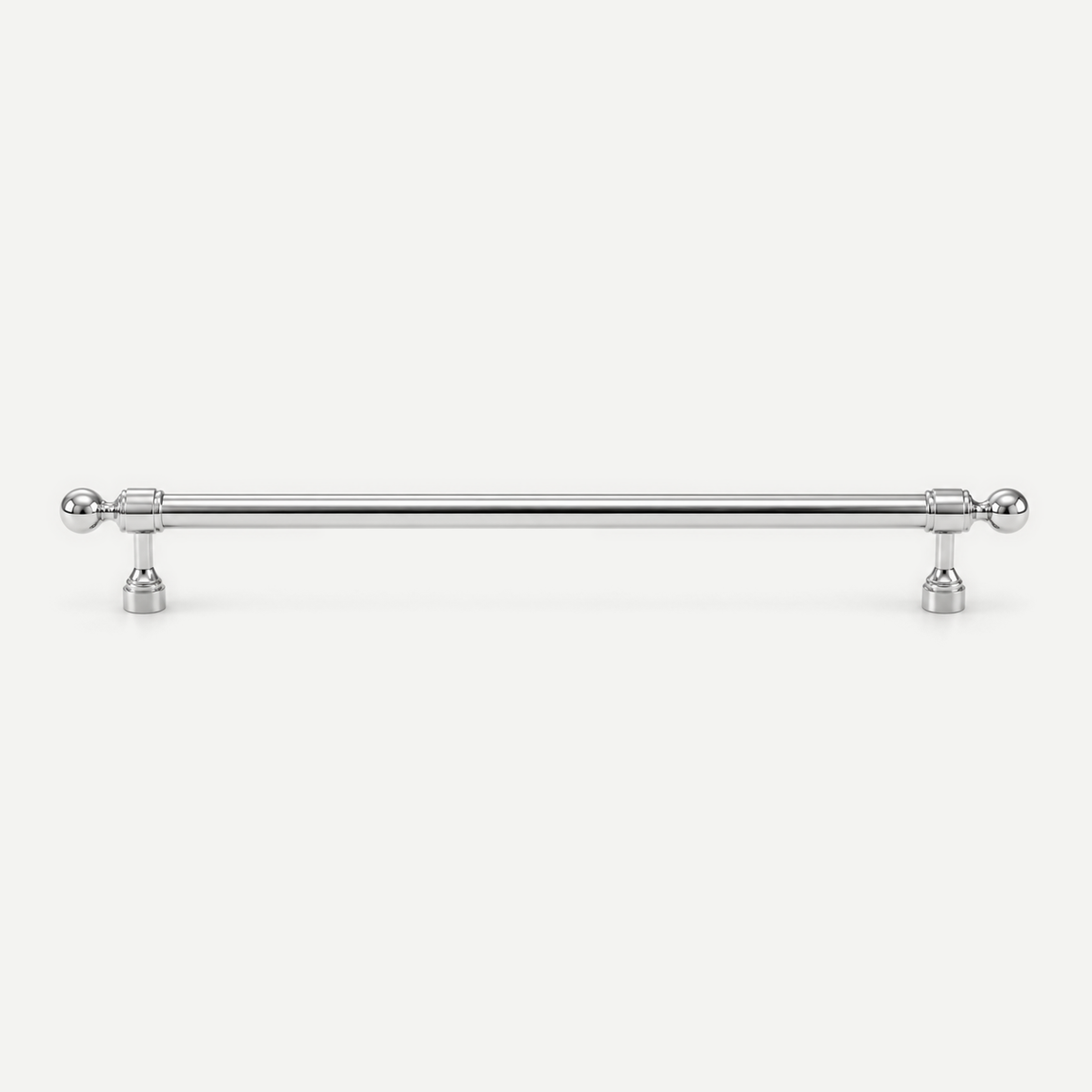 Bright Silver Brass Cabinet Handle 96-320mm — product image 6