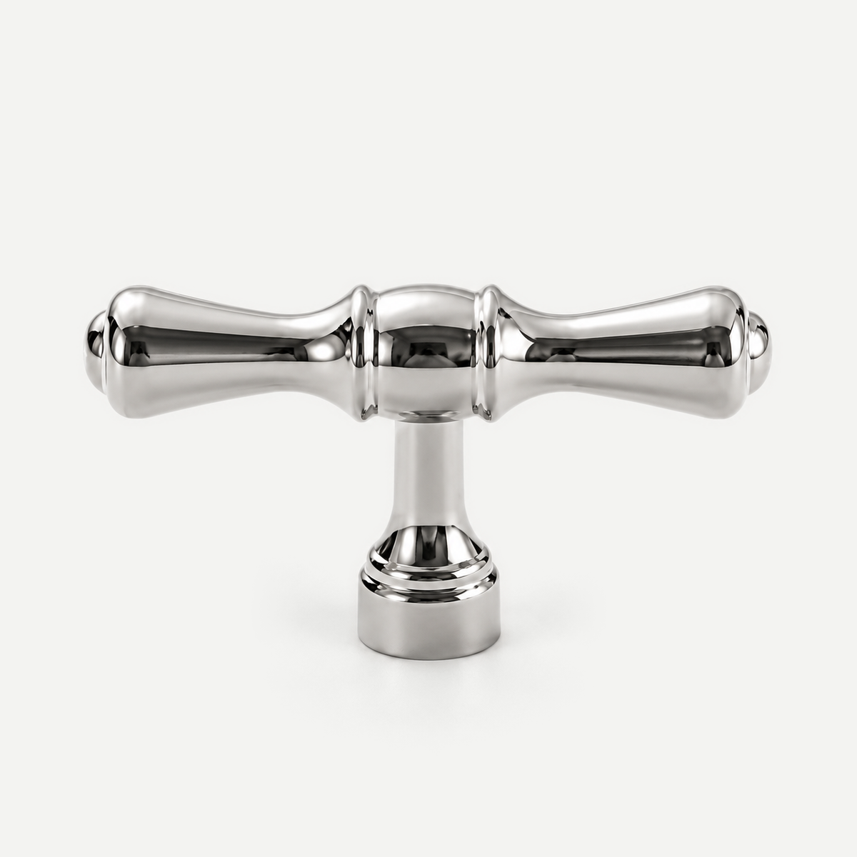 Bright silver brass cabinet hardware - t56