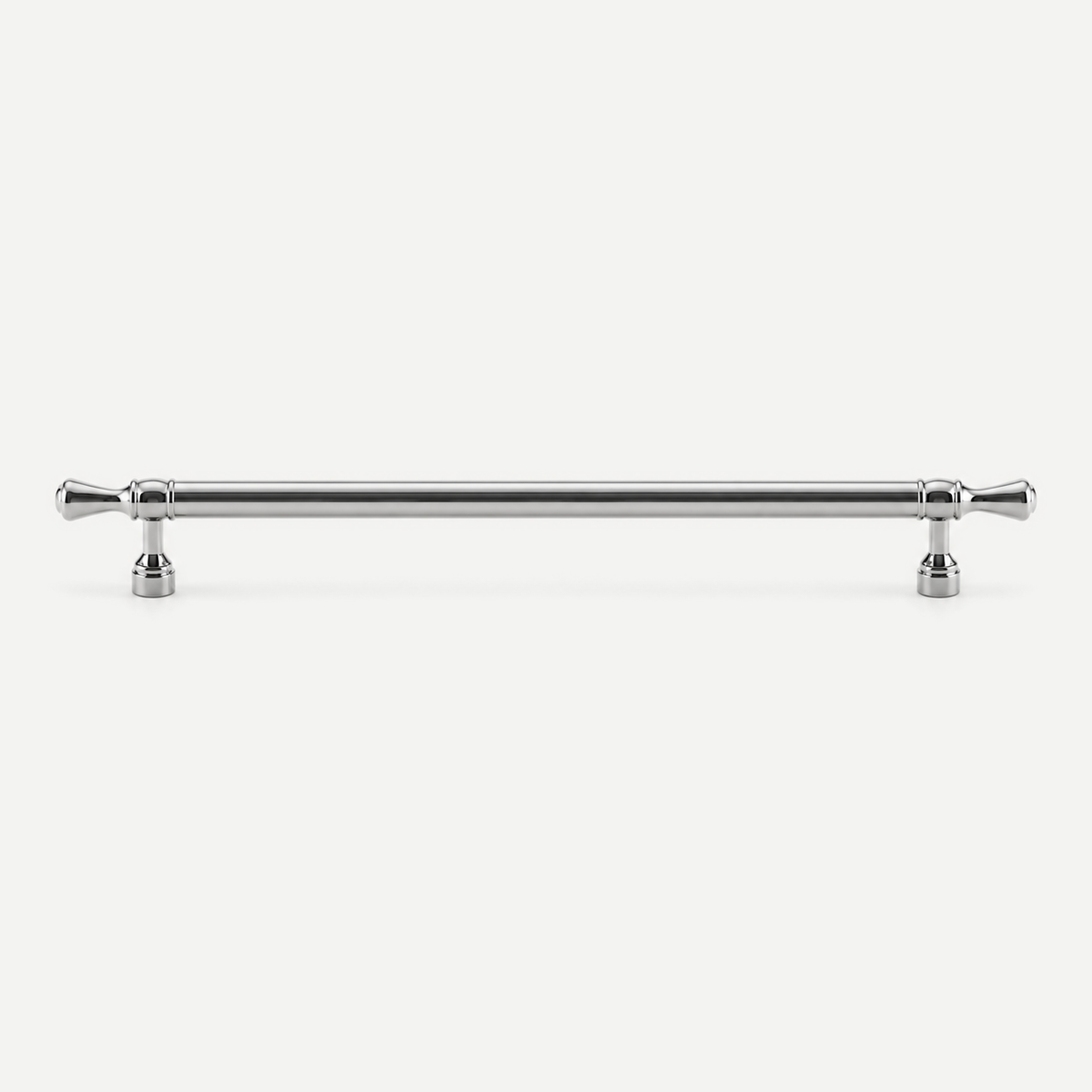 Bright silver brass cabinet hardware - pull192