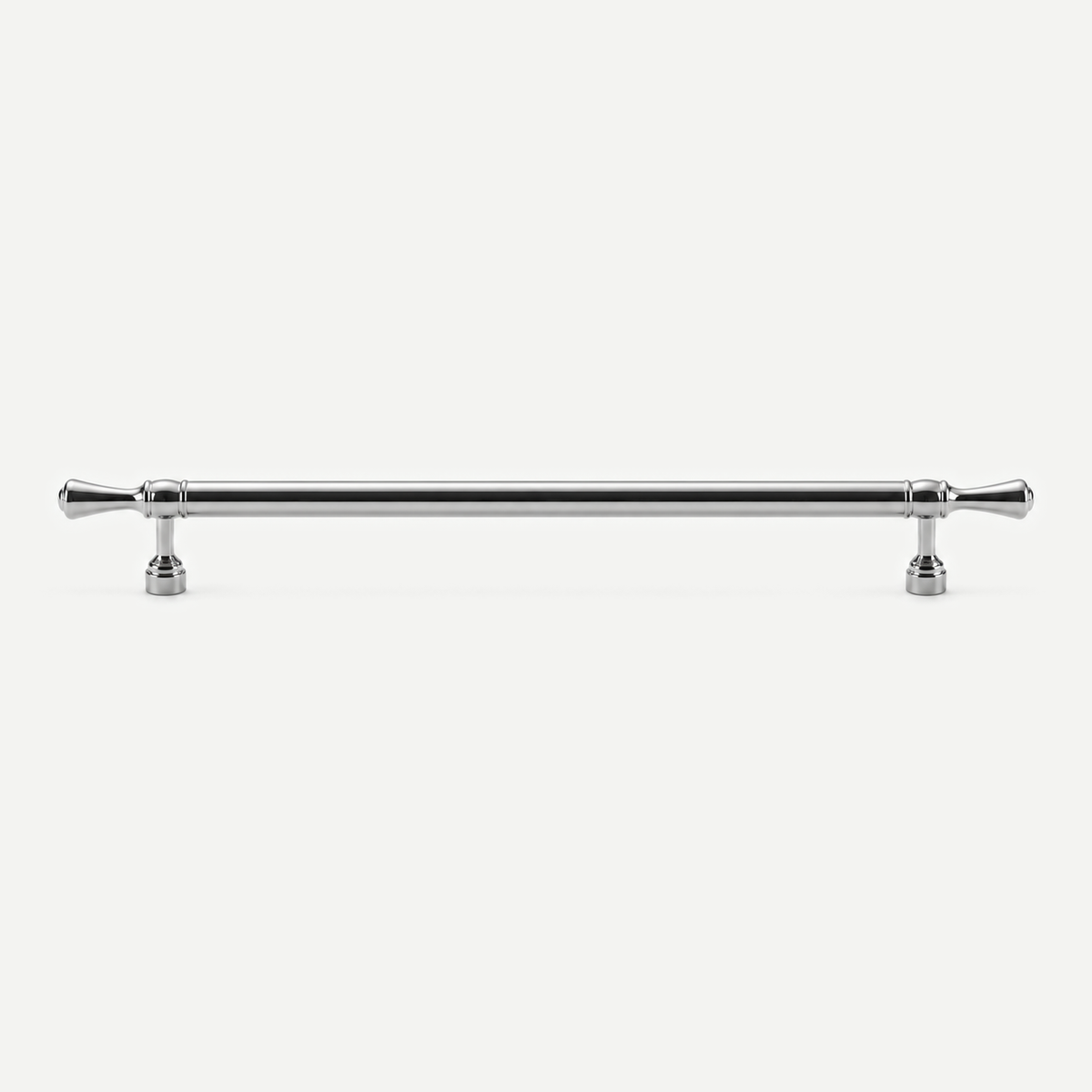 Bright silver brass cabinet hardware - pull224