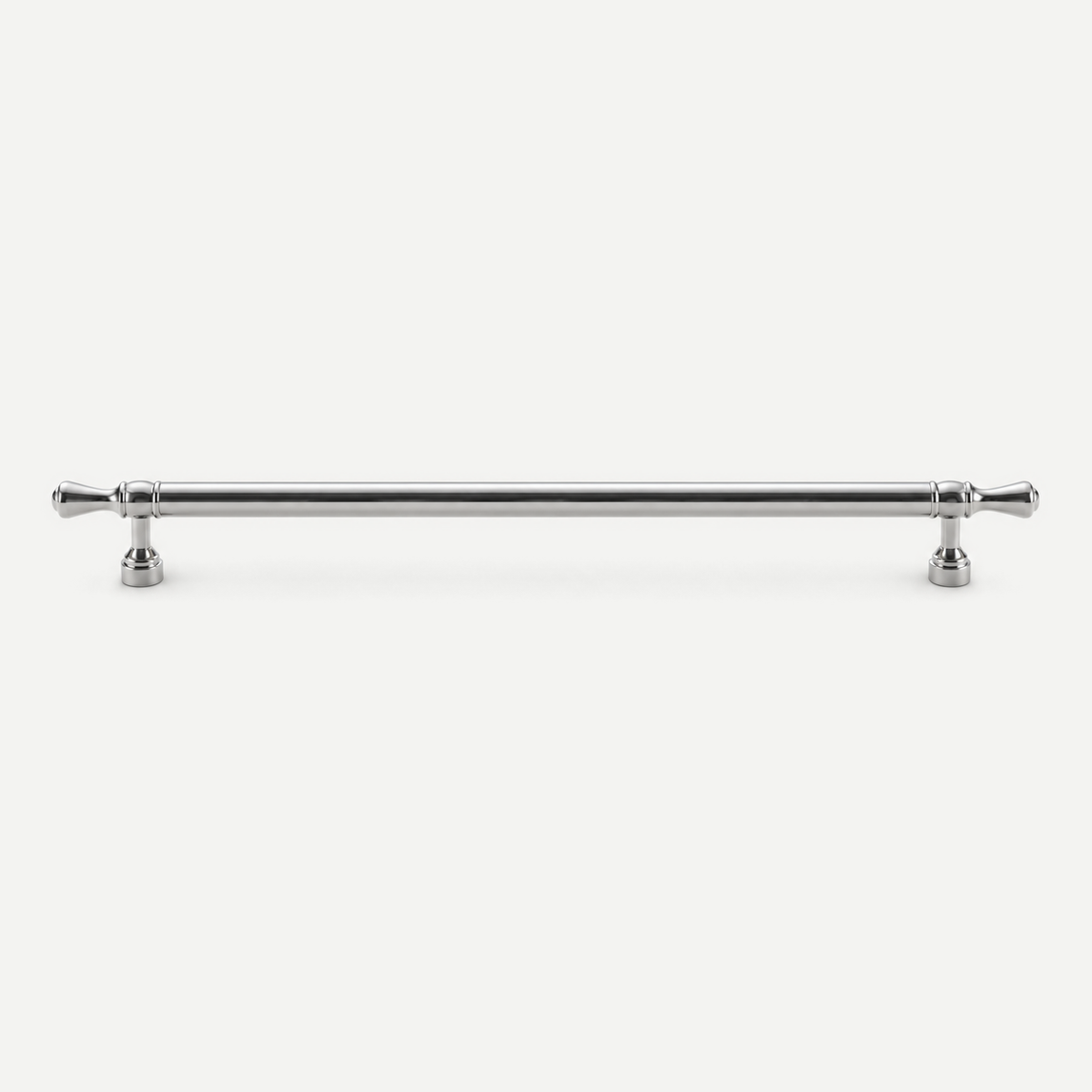 Bright silver brass cabinet hardware - pull256