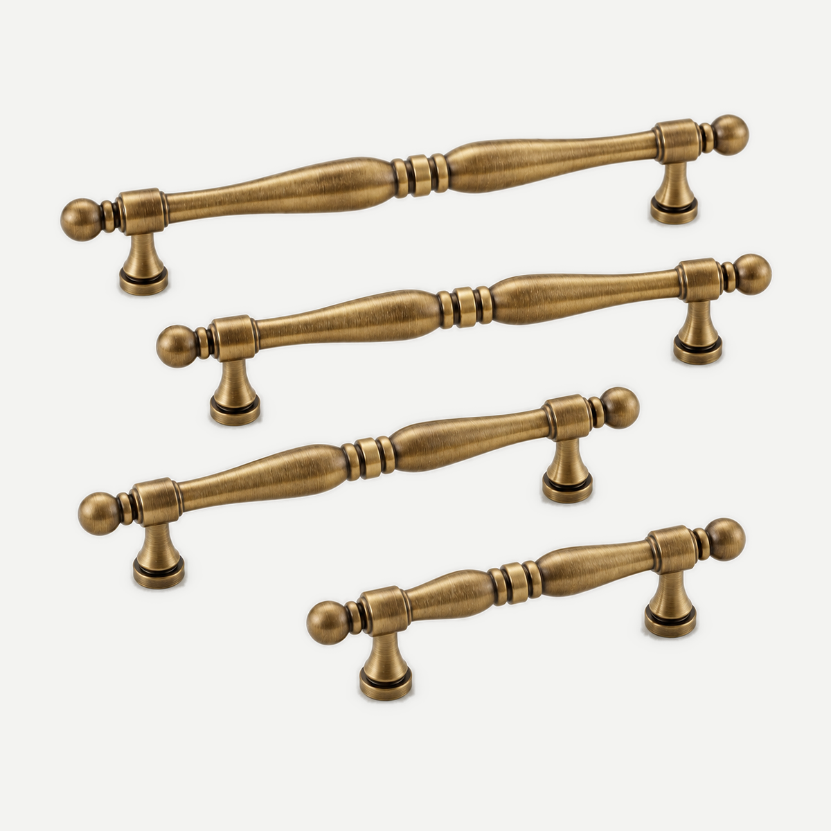 Ornate Brass Cabinet Handles & Knobs 27-224mm — product image 8
