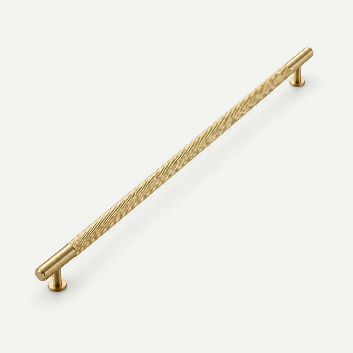 Copper striped cabinet pull - 320 mm hole centres