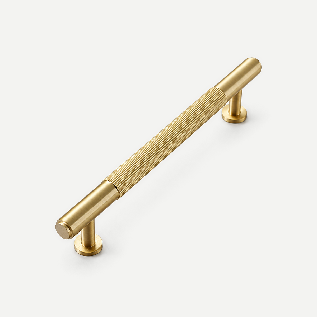 Copper striped cabinet pull - 128 mm hole centres