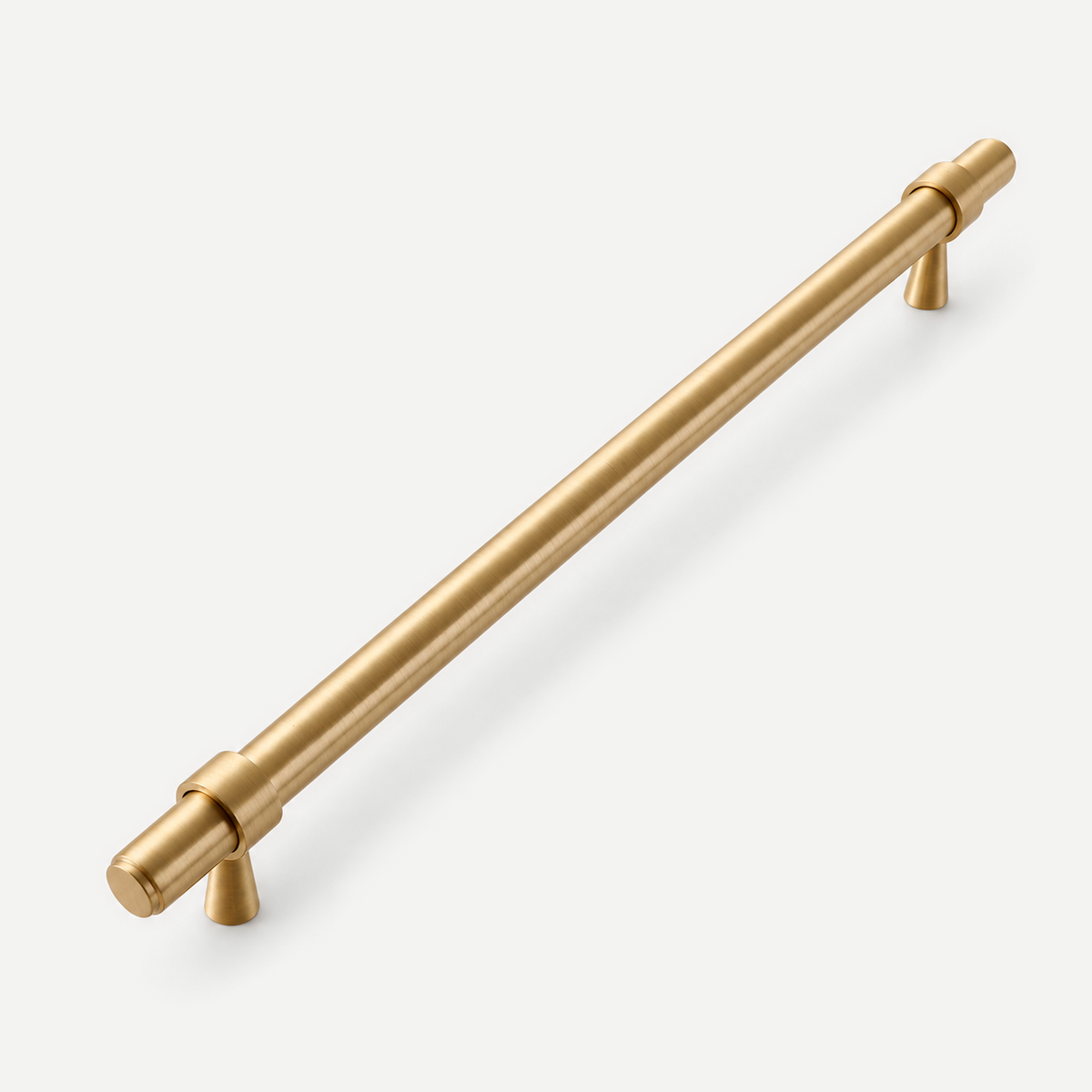 Copper cabinet handle 320mm hole distance