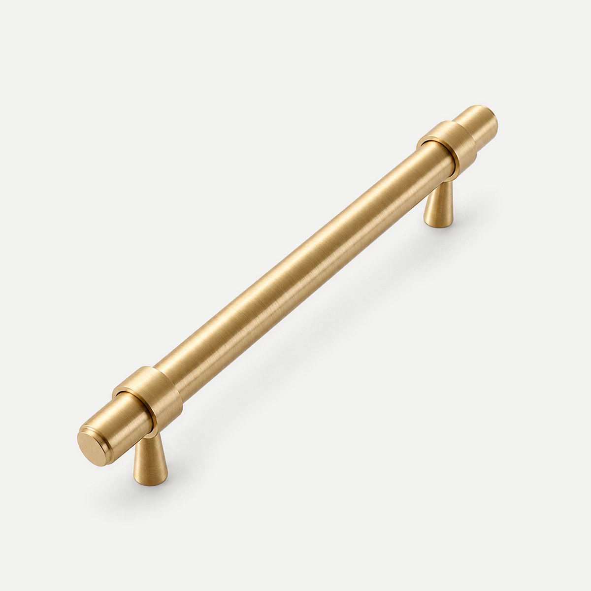 Copper cabinet handle 128mm hole distance