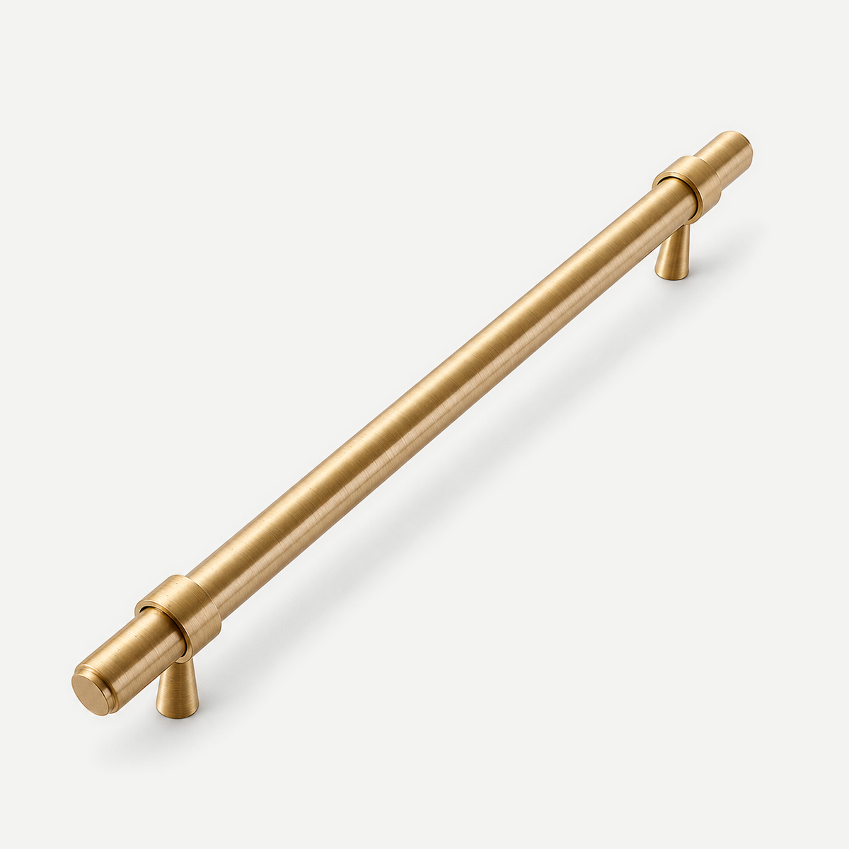 Copper cabinet handle 192mm hole distance
