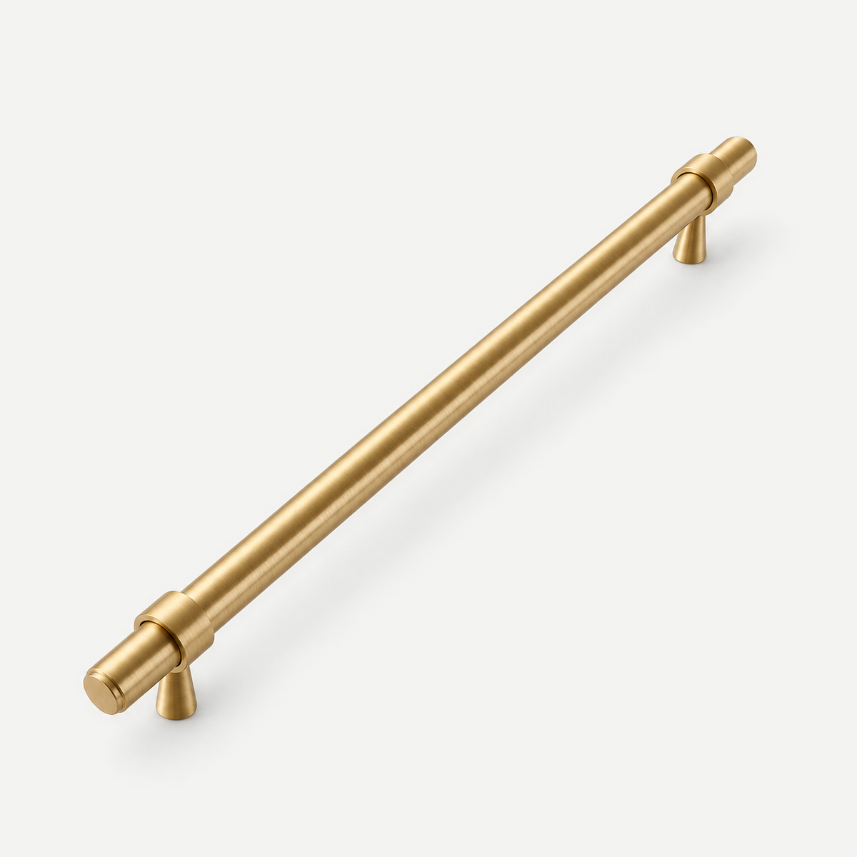 Copper cabinet handle 224mm hole distance