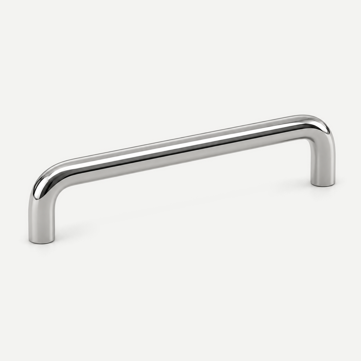 Silver cabinet handle 128mm
