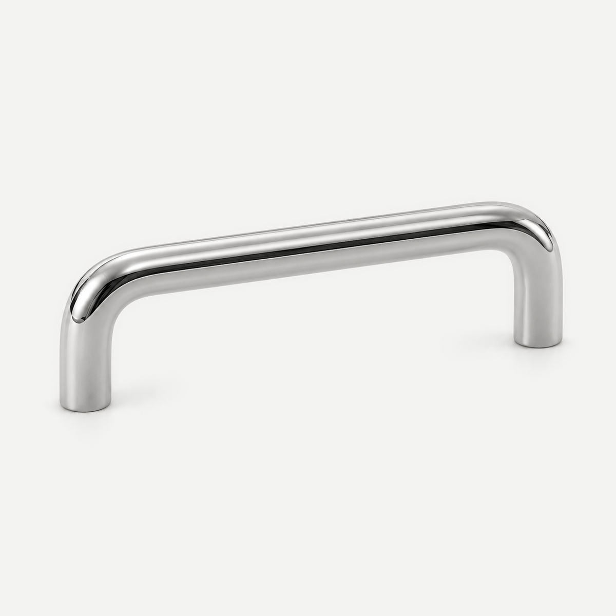 Silver cabinet handle 96mm