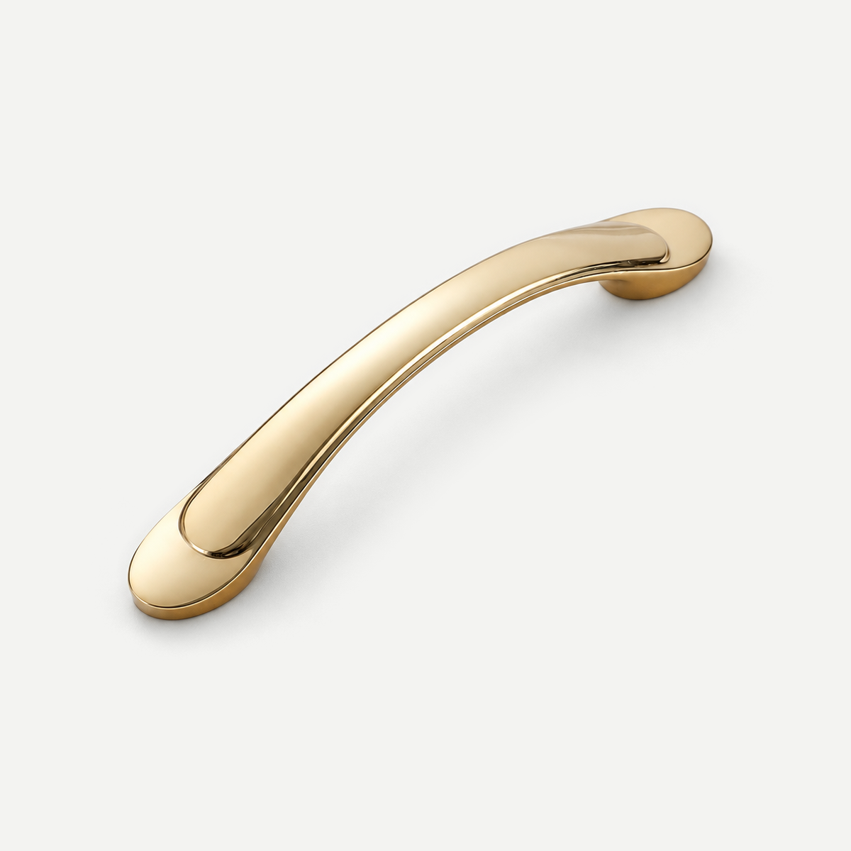 Polished brass Complex Simple - Simple pull96 hole centres overall132