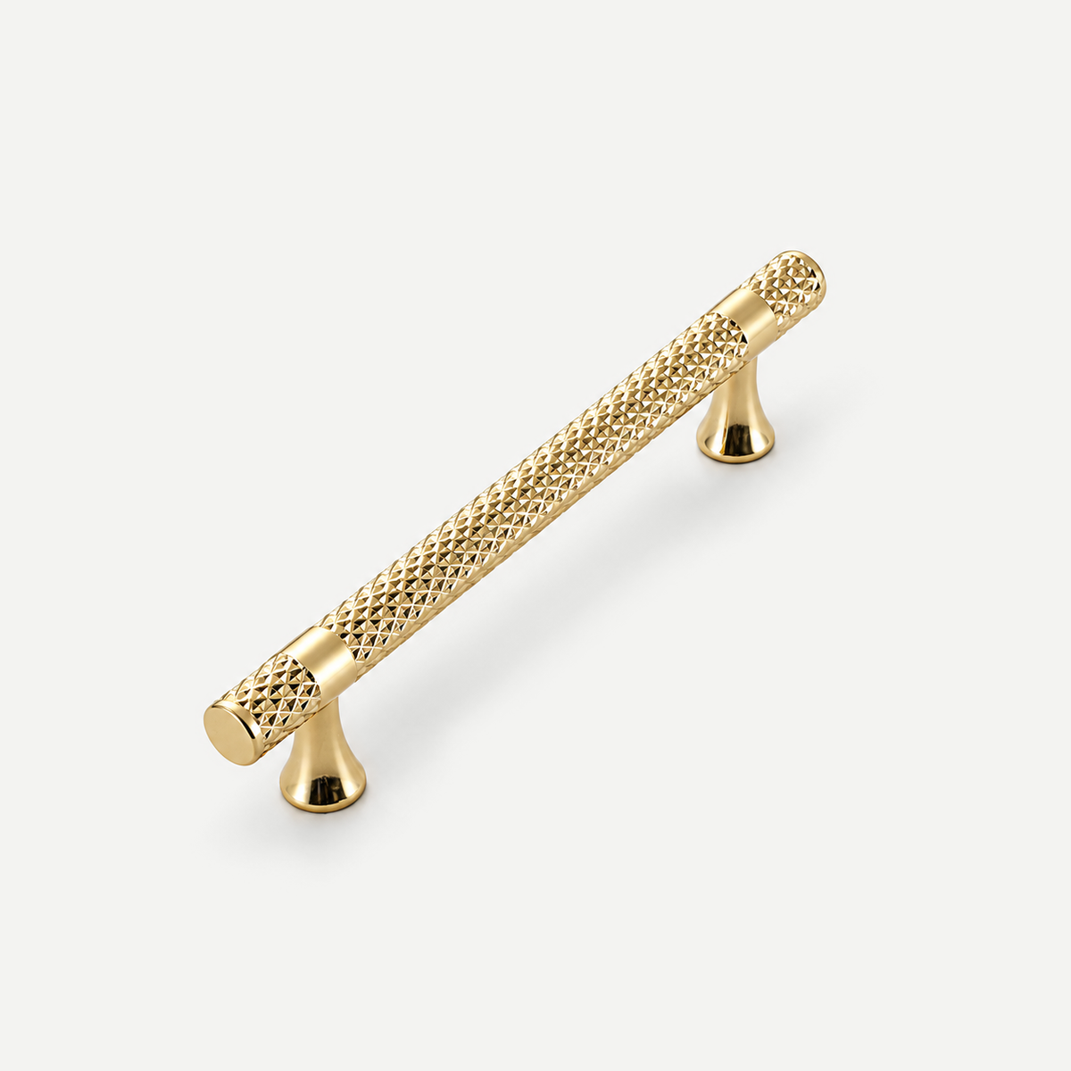Zinc Alloy Cabinet Handles, Knobs & Pulls - 2 Colours - Gold pull 128mm centres