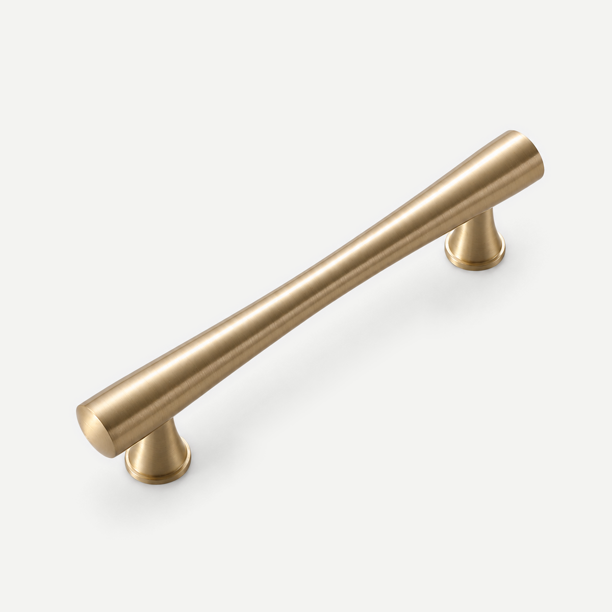 Contemporary brass - 132mm single - 96mm hole centres