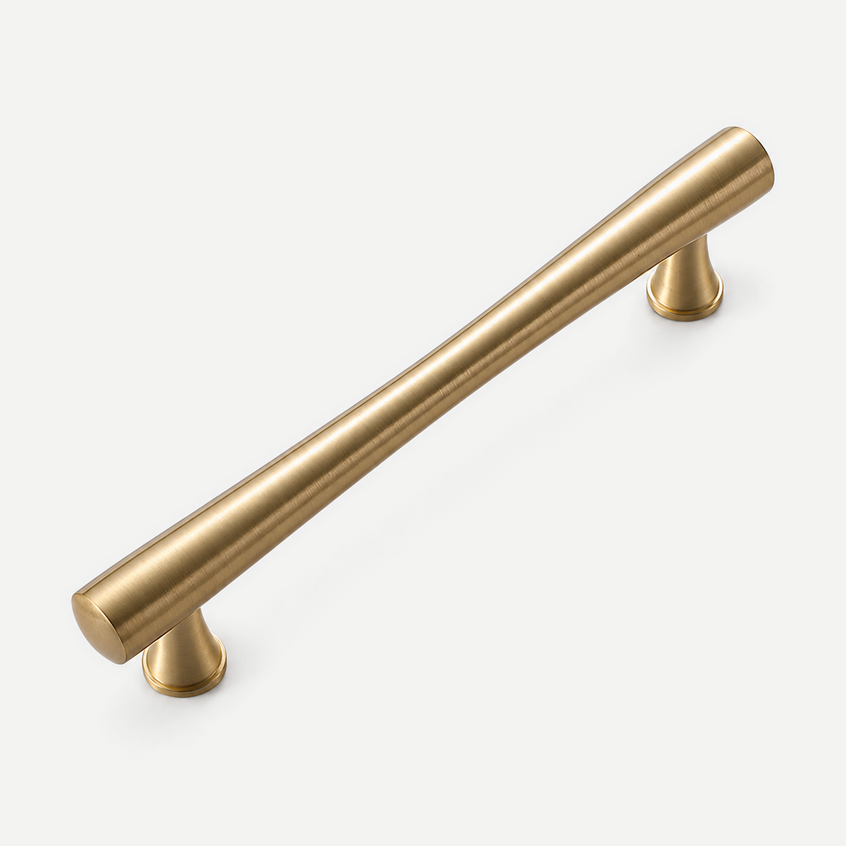 Contemporary brass - 165mm single - 128mm hole centres