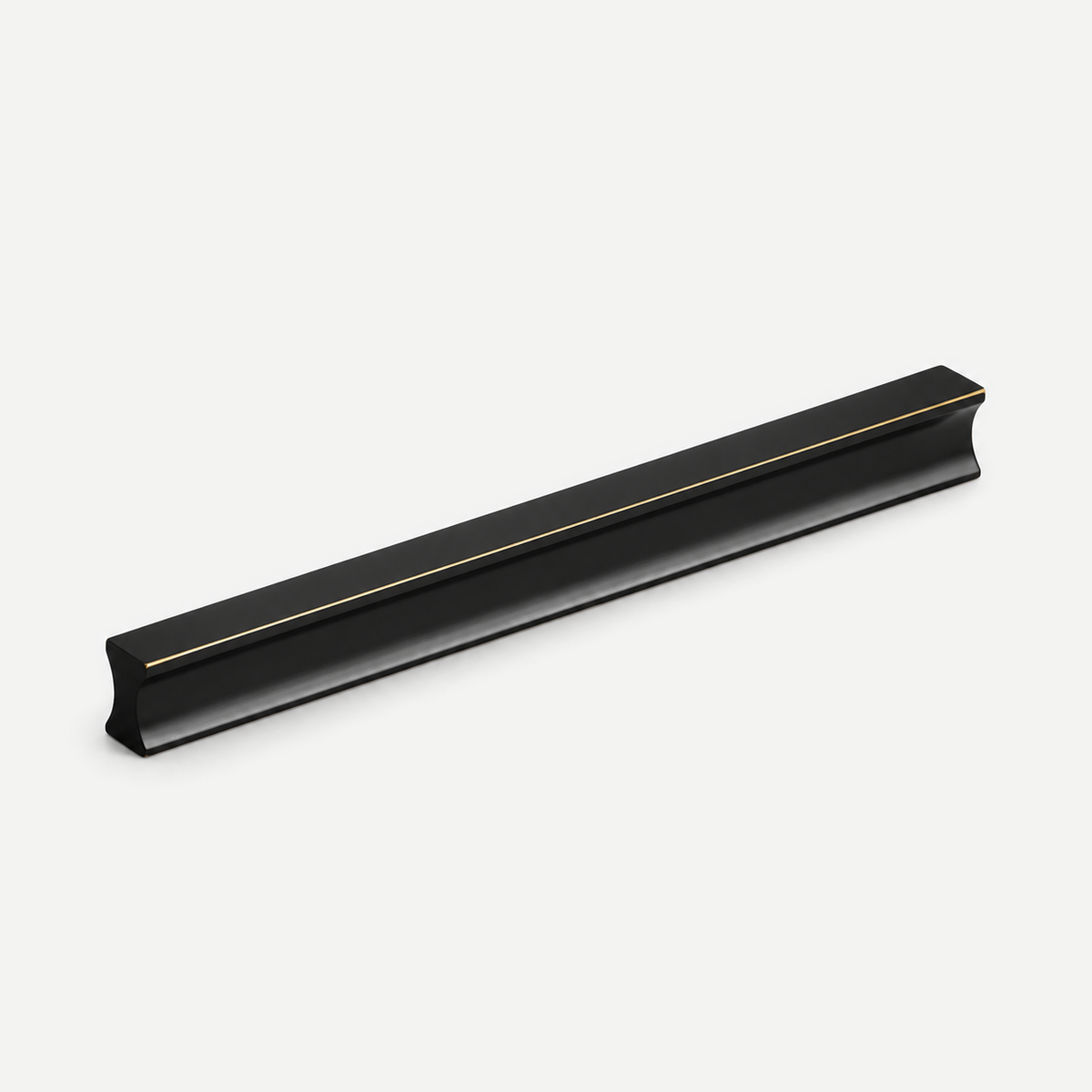Matte Black Brass Cabinet Lip Pull 32-160mm — product image 4