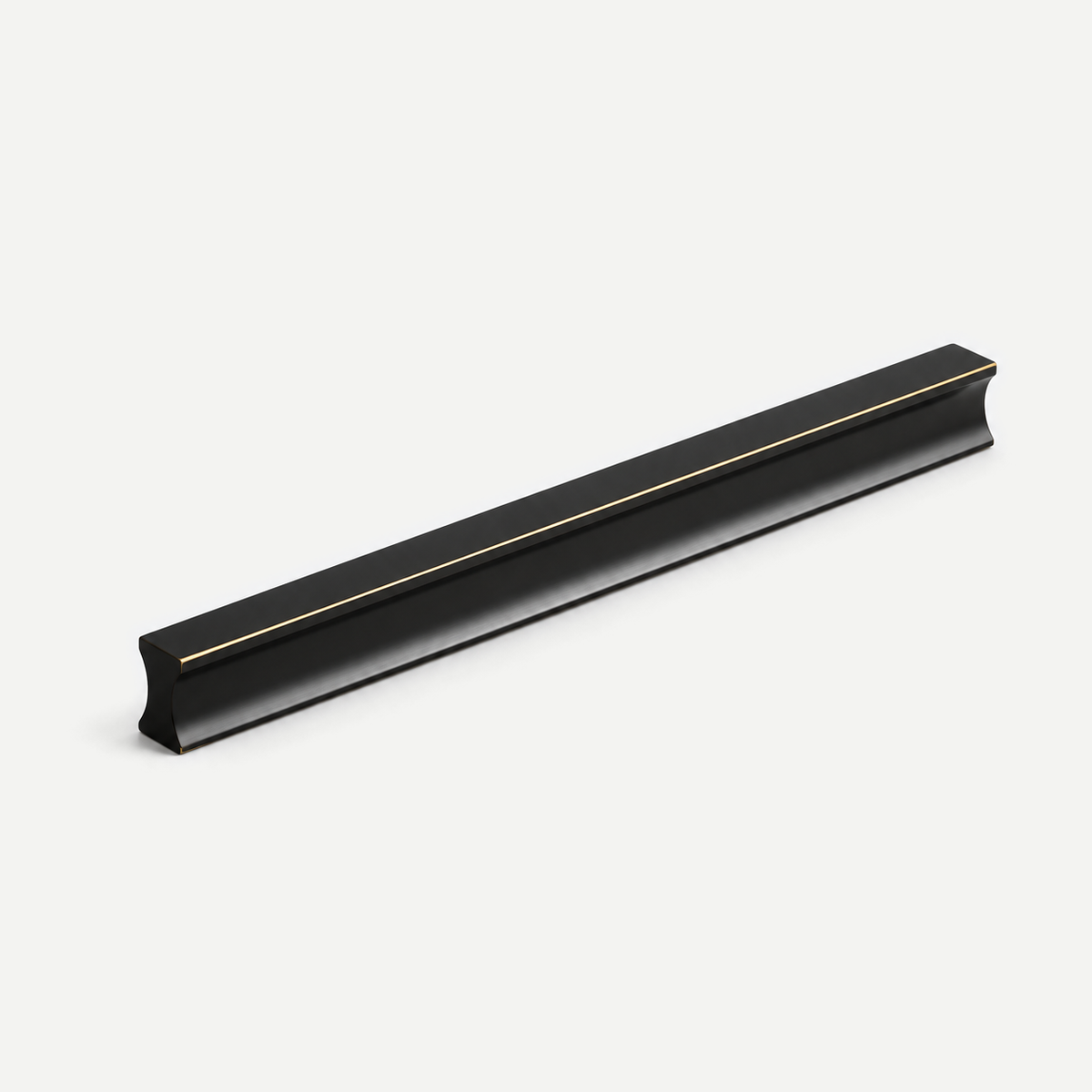 Matte Black Brass Cabinet Lip Pull 32-160mm — product image 5