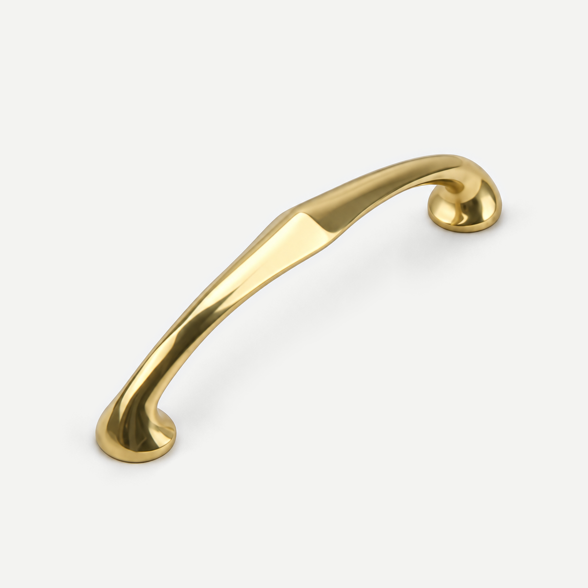 Bright Gold Brass Cabinet Handle 64-128mm — product image 3