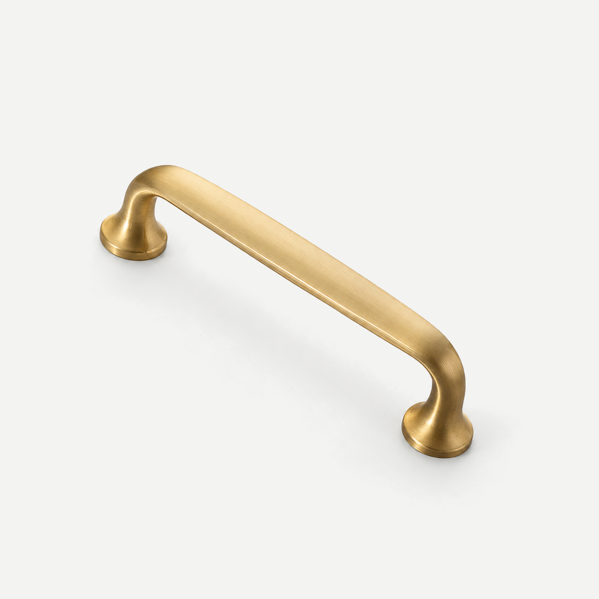 Brushed brass cabinet pull - 96mm option single product view