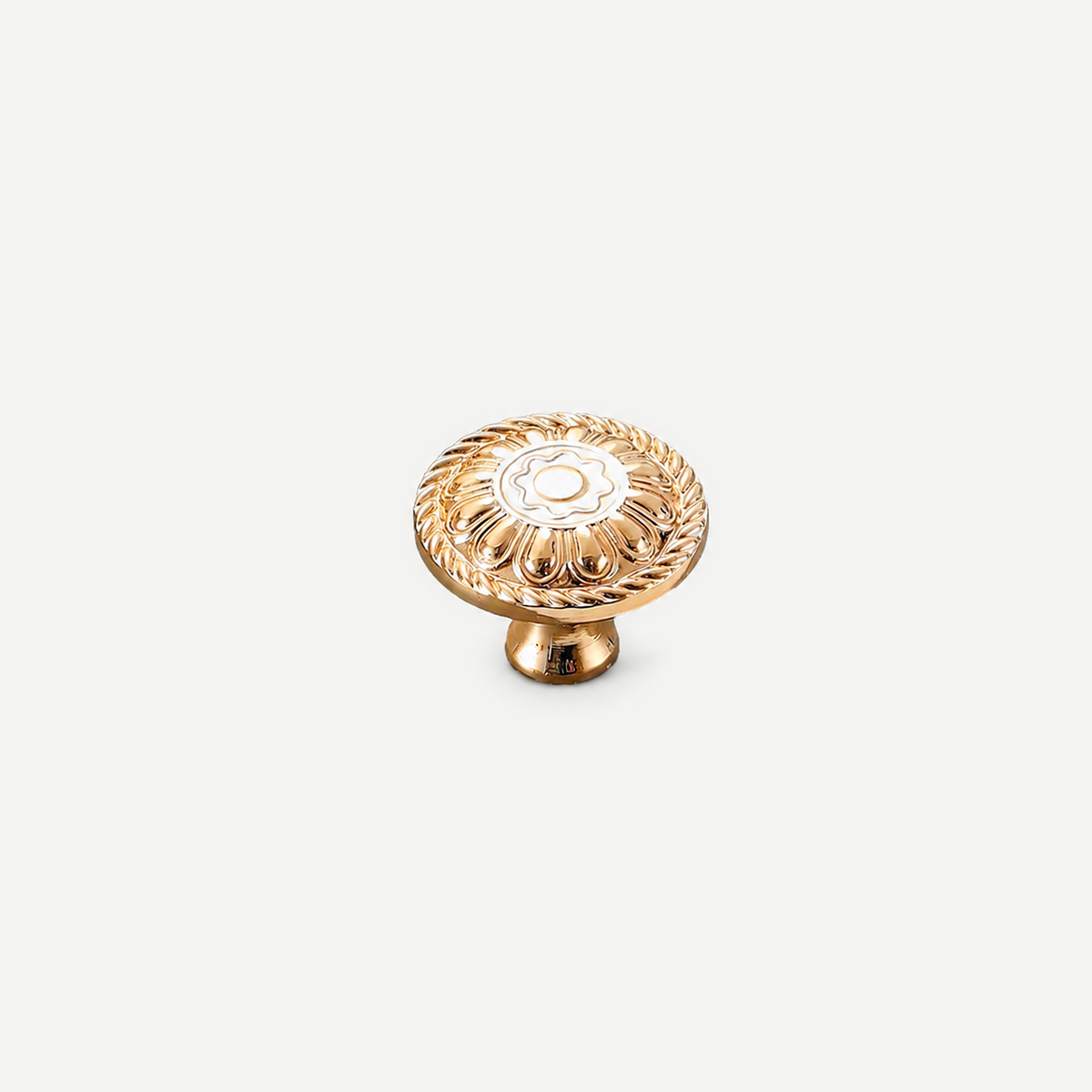 Hollis A33mm flower knob - authentic original photographed pattern