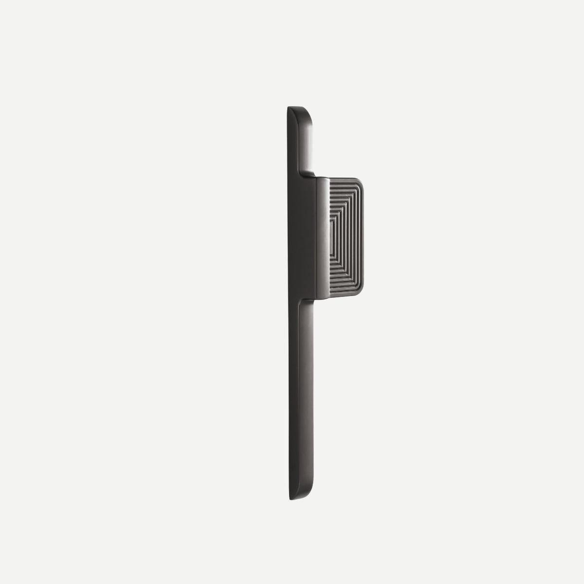 Grey Zinc Alloy Lip Pull - small199mm overall,64mm hole spacing