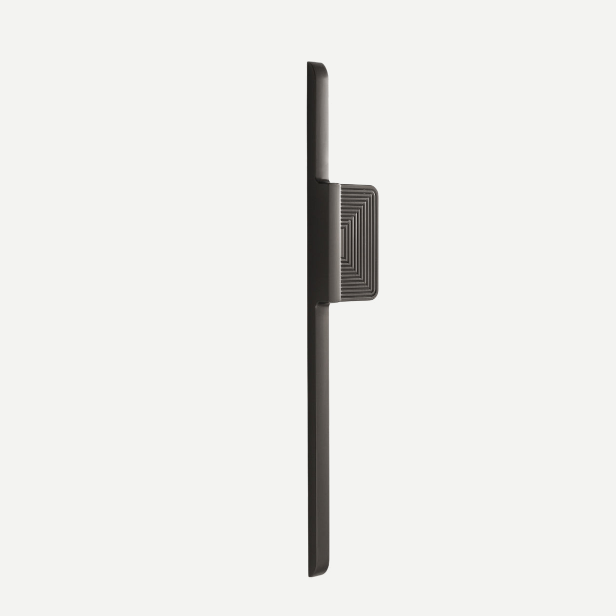 Grey Zinc Alloy Lip Pull - large309mm overall,64mm and288mm mounting spacing