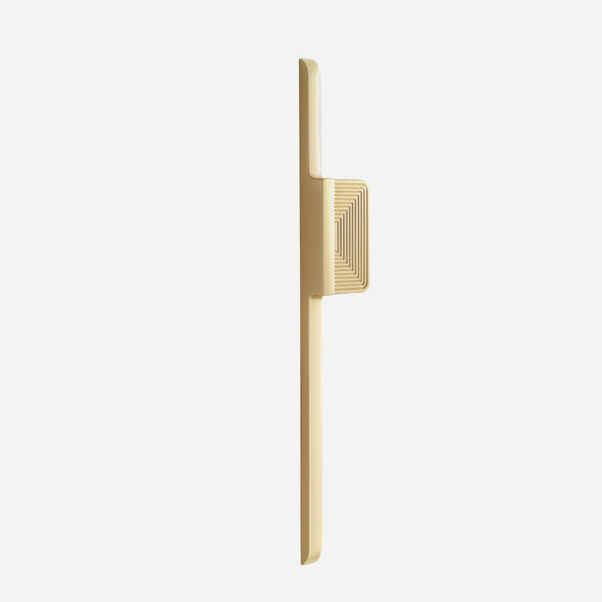 Gold Zinc Alloy Lip Pull - large309mm overall,64mm and288mm mounting spacing