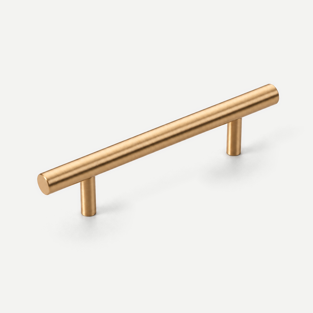Solid copper cabinet pull handle - Copper 96mm