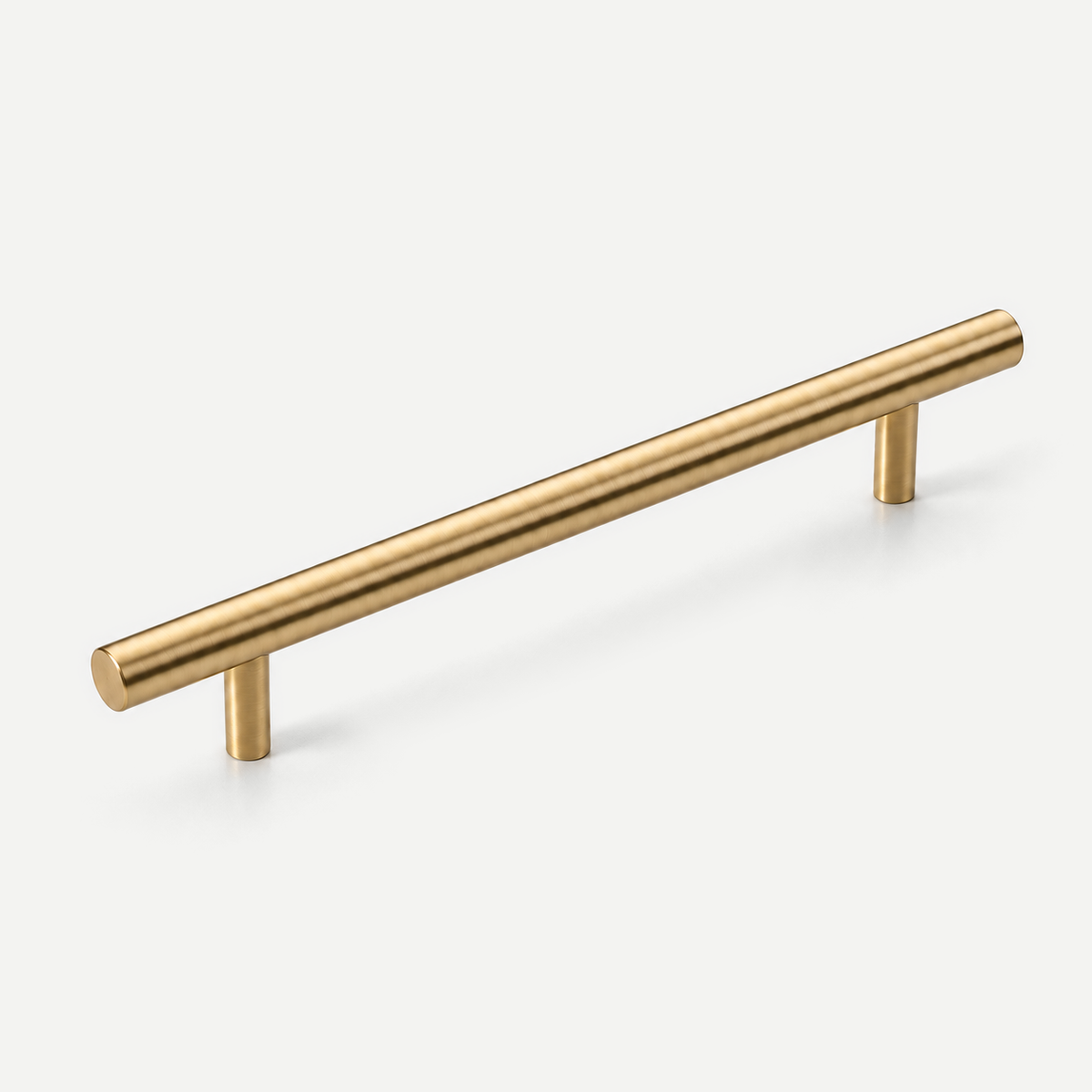 Solid copper cabinet pull handle - Copper 160mm