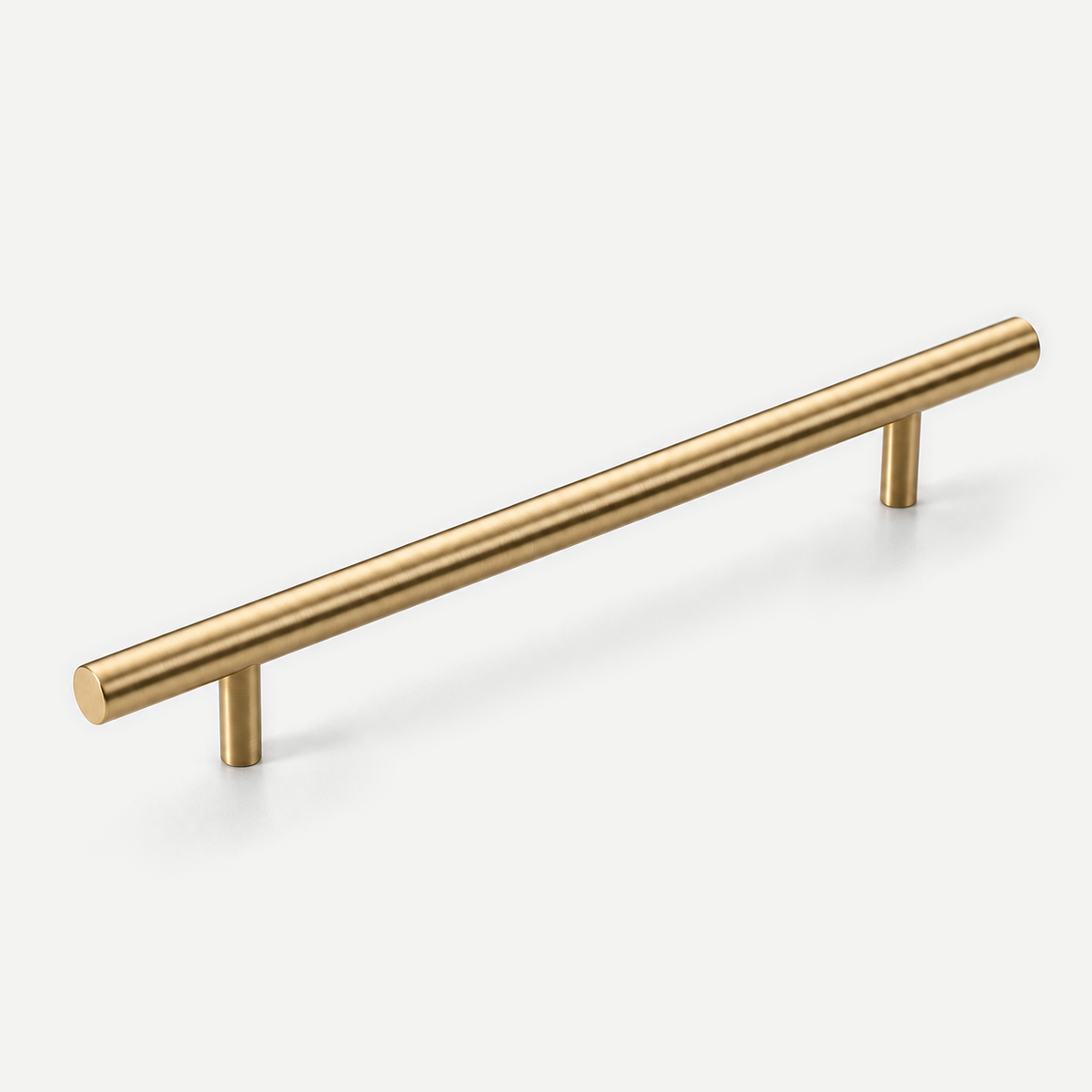 Solid copper cabinet pull handle - Copper 192mm