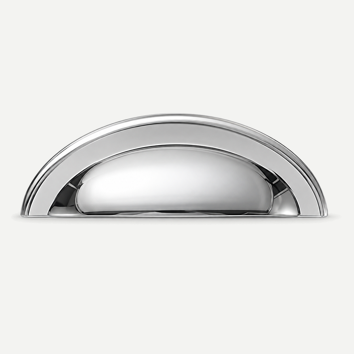 Cabinet cup pull - Silver single product