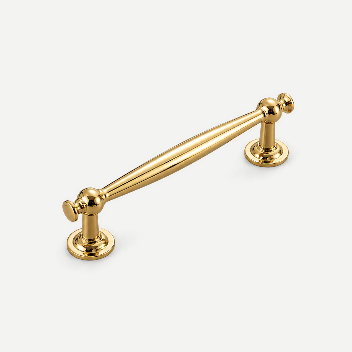 Gold cabinet handle 128mm hole spacing